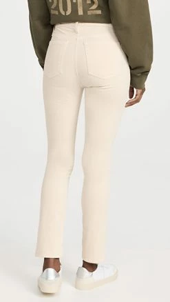 Cheapest 😀 AG Mari High Rise Slim Straight 👖 Jeans White Cream 🎁 -BAUM UND PFERDGARTEN SHOP agjea4187712156 1669050111312 2 0. UX540 . QL90