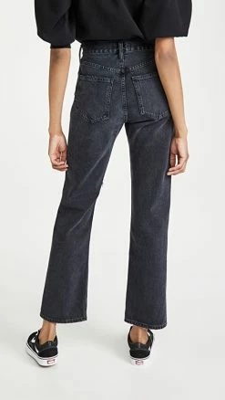 Promo 💯 AGOLDE Lana Mid Rise Vintage Straight 👖 Jeans Disorder ⭐ -BAUM UND PFERDGARTEN SHOP agole304861aee1 1658173248217 2 0. UX540 . QL90