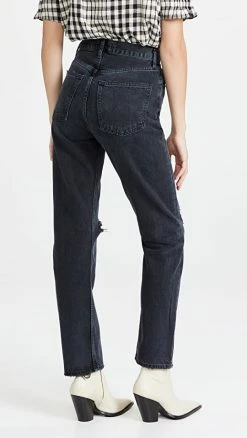 Hot Sale ❤️ AGOLDE 90's Pinch Waist High Rise Straight 👖 Jeans Howl 🛒 -BAUM UND PFERDGARTEN SHOP agole3056331255 1632344104887 2 0. UX540 . QL90