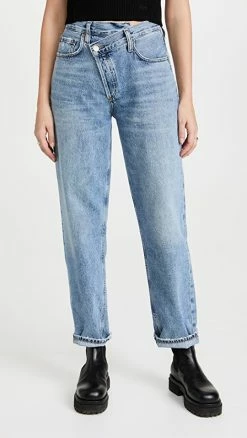 Outlet 🌟 AGOLDE Crisscross Upsized 👖 Jeans Eternal 🛒