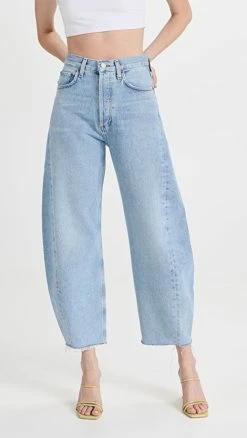 Best deal โ AGOLDE Luna Pieced High Rise ๐ Jeans Void ๐