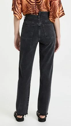 New 🎉 AGOLDE Criss Cross Straight Cut 👖 Jeans Shambles ✨ -BAUM UND PFERDGARTEN SHOP agole3066526621 1647269763591 2 0. UX540 . QL90