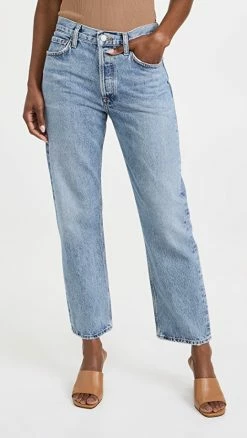 Best reviews of โ AGOLDE Wyman Vintage Straight Leg ๐ Jeans Ratio โจ