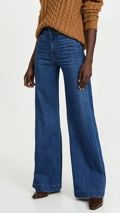 Top 10 🔔 ASKK NY Brighton Wide Leg 👖 Jeans Mercury 😀