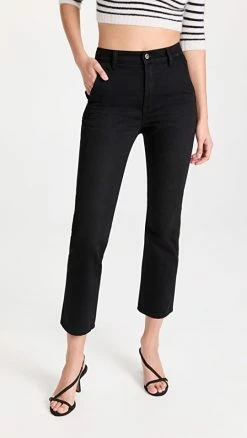 Outlet ๐ Alexander Wang OG High Rise Stovepipe ๐ Jeans Washed Black โญ