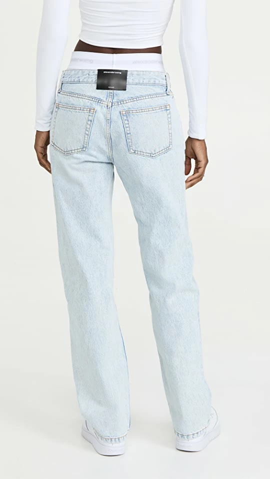 Outlet ๐งจ Alexander Wang High Rise Straight ๐ Jeans Pebble Bleach ๐ 4 Outlet ๐งจ Alexander Wang High Rise Straight ๐ Jeans Pebble Bleach ๐ - Image 2