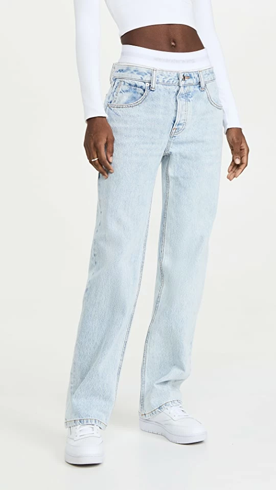 Outlet ๐งจ Alexander Wang High Rise Straight ๐ Jeans Pebble Bleach ๐ 3 Outlet ๐งจ Alexander Wang High Rise Straight ๐ Jeans Pebble Bleach ๐