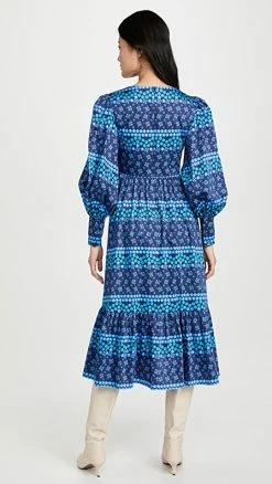 Best Sale 🎉 Borgo De Nor Lilia 👗 Dress Flower Power Navy 😉 -BAUM UND PFERDGARTEN SHOP borgo300691c8a7 1639161307683 2 0. UX540 . QL90