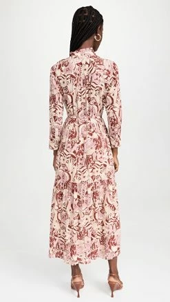 Buy ๐ Birds Of Paradis Mamie Long ๐ Dress Canela Palm ๐ 5 Buy ๐ Birds Of Paradis Mamie Long ๐ Dress Canela Palm ๐ -BAUM UND PFERDGARTEN SHOP bpara302301e178 1662127396085 2 0. UX540 . QL90