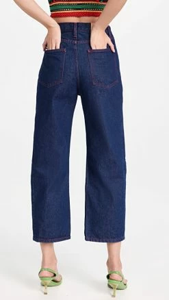 Cheapest 🧨 B Sides Lasso 👖 Jeans Rinse Indigo 👏 -BAUM UND PFERDGARTEN SHOP bside3004241116 1661287177994 2 0. UX540 . QL90