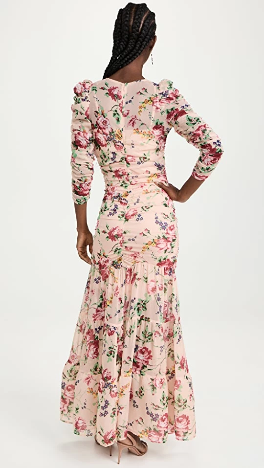 Brand new ๐ฅฐ ByTiMo Chiffon Ruching ๐ Dress Flora Pink โค๏ธ 4 Brand new ๐ฅฐ ByTiMo Chiffon Ruching ๐ Dress Flora Pink โค๏ธ - Image 2