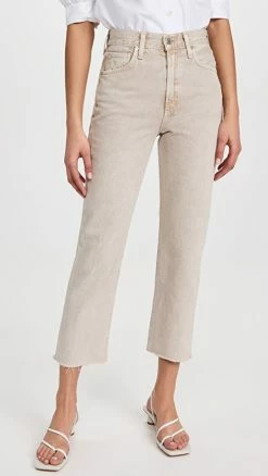 Best deal โจ Citizens Of Humanity Daphne Crop High Rise Stovepipe ๐ Jeans Pampas Grass ๐