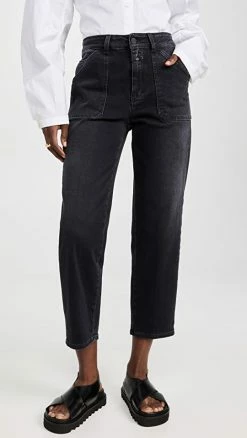 Best Pirce ✔️ Closed Abe 👖 Jeans Dark Grey 🛒