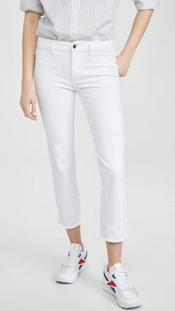 Buy ๐ DL1961 Mara Mid Rise Instasculpt Ankle Straight ๐ Jeans Milk ๐