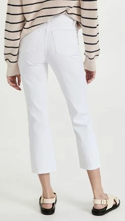 Cheapest 🌟 DL1961 Patti Straight High Rise Ankle 👖 Jeans White Distressed 🔥 -BAUM UND PFERDGARTEN SHOP dldll4085617594 1643380626617 2 0. UX540 . QL90