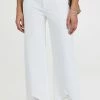 Discount 🛒 DL1961 Hepburn Wide Leg High Rise 👖 Jeans White Distressed 😍