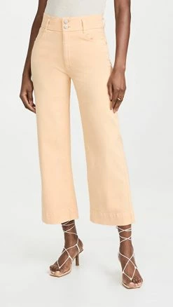 Brand new ๐ DL1961 Hepburn Wide Leg ๐ Jeans Lt Butterscotch (Twill) ๐ฏ