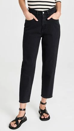 Discount ๐ DL1961 Sydney Girlfriend Tapered ๐ Jeans Nightshade (Vintage) ๐