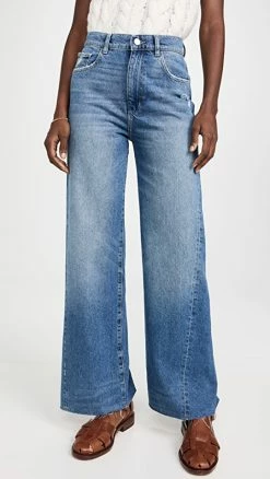 Promo ๐ DL1961 Hepburn Wide Leg: High Rise Vintage ๐ Jeans Bedford Blue (Vintage) ๐