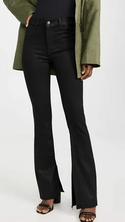 Outlet ๐ฏ DL1961 Bridget Boot High Rise Instasculpt ๐ Jeans Black ๐งฅ Coated (Ultimate ๐งฅ Coated) ๐