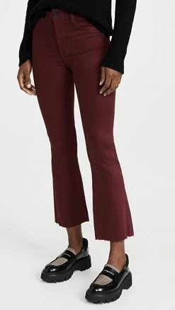 Best Pirce ๐ฅฐ DL1961 Bridget Boot High Rise Instasculpt Crop ๐ Jeans Ruby (Ultimate ๐งฅ Coated) ๐ฅฐ