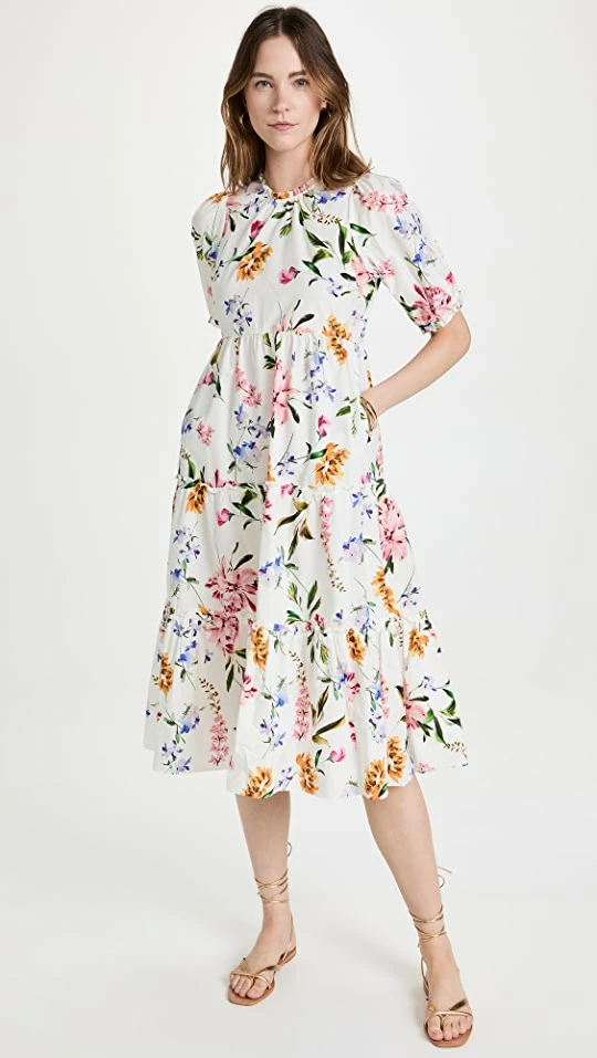 Flash Sale โ Generation Love Maria Peony ๐ Dress Peony Blossom White ๐ 3 Flash Sale โ Generation Love Maria Peony ๐ Dress Peony Blossom White ๐