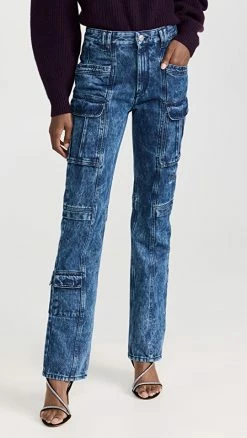 Discount 🔔 Isabel Marant Vokayo 👖 Jeans Blue ⌛