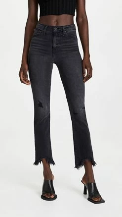 Cheap 🛒 Jonathan Simkhai STANDARD River High Rise Straight 👖 Jeans Vintage Noir ✔️