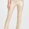 New 👍 Jonathan Simkhai STANDARD Rae High Rise Ankle Skinny 👖 Jeans Gold Foil ✔️ -BAUM UND PFERDGARTEN SHOP jstan3014389139 1667319992531 2 0. UX540 . QL90