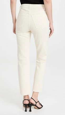 Wholesale ✨ Khaite Abigail Jean Ivory Rigid 😍 -BAUM UND PFERDGARTEN SHOP khait3009914bfd 1656001552449 2 1. UX540 . QL90