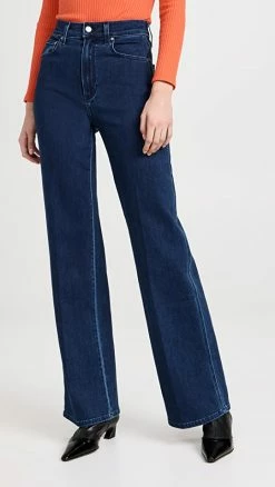 Brand new ๐งจ Le Jean Juliette Wide Leg ๐ Jeans Dark Night ๐