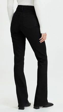 Buy ⌛ L'AGENCE Selma Sleek Baby Boot Cut 👖 Jeans Jet 💯 -BAUM UND PFERDGARTEN SHOP lgenc3139912164 1637616732034 2 0. UX540 . QL90