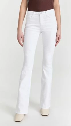 Buy π L'AGENCE Bell Flare π Jeans Blanc π