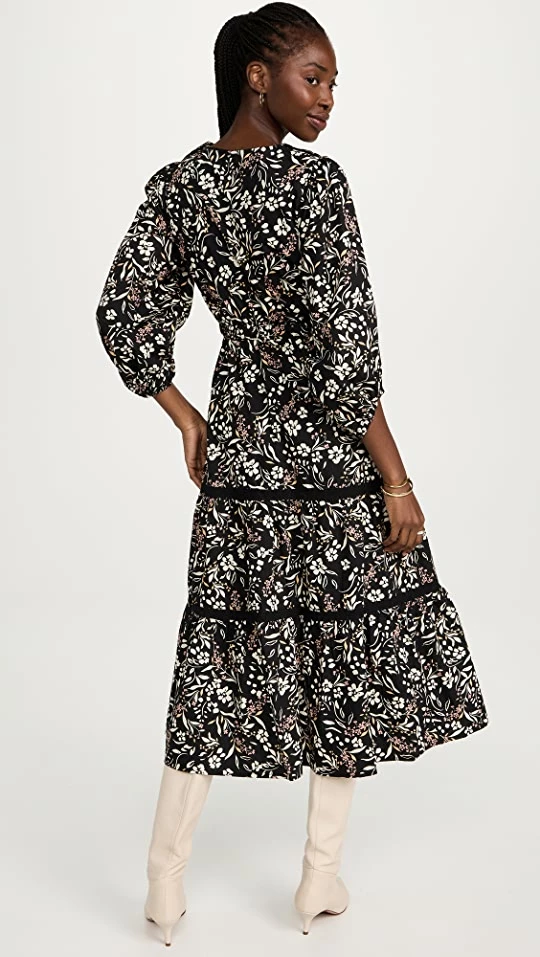 Budget ⌛ Lost + Wander Under The Stars Maxi 👗 Dress Black Off White ❤️ 4 Budget ⌛ Lost + Wander Under The Stars Maxi 👗 Dress Black Off White ❤️ - Image 2