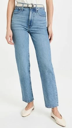 Best deal 🔥 Madewell The Perfect Vintage Straight 👖 Jeans Hoye Wash 🔔