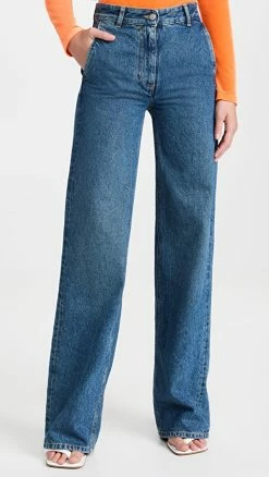 New ๐งจ MM6 Maison Margiela 5 Pockets ๐ Jeans Light Cast ๐