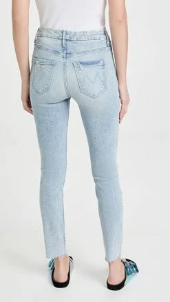 Cheap 🎁 MOTHER The Pixie Ankle Fray 👖 Jeans Action Shot ✨ -BAUM UND PFERDGARTEN SHOP mothr215281d0cb 1648848379347 2 0. UX540 . QL90