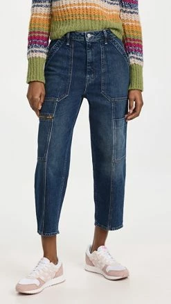 Buy 🔥 MOTHER The Private Zip Pocket Ankle 👖 Jeans Mile High 🎁