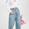 Coupon ⭐ MOUSSY VINTAGE Tapered 👖 Jeans Light Blue 🔥