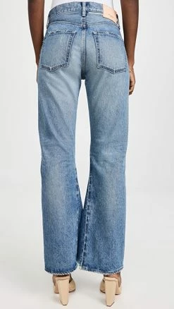 Wholesale ⌛ MOUSSY VINTAGE Mv Saint Charles Remake Flare 👖 Jeans Blue 🛒 -BAUM UND PFERDGARTEN SHOP mouss302051a569 1659726050195 2 0. UX540 . QL90