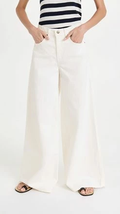 Cheapest 🔔 Nili Lotan Josette 👖 Jeans Cream Wash 😍