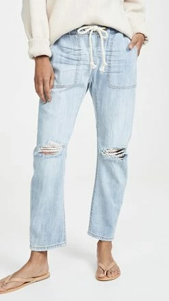 Flash Sale 👍 One Teaspoon Shabbies Drawstring Boyfriend 👖 Jeans Hustler 🎁