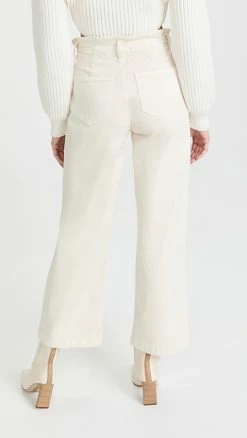 Cheap 😀 PAIGE Carly 👖 Jeans With Waistband Tie Warm Ecru 👏 -BAUM UND PFERDGARTEN SHOP pdeni413821cf33 1640288210335 2 0. UX540 . QL90