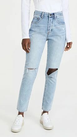 Best Sale ✔️ Pistola Denim Keaton High Rise 👖 Jeans Morning Sky Distress 😀