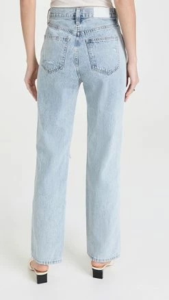 New ❤️ Pistola Denim Cassie Super High Rise Straight 👖 Jeans Moonlight Distressed 🔔 -BAUM UND PFERDGARTEN SHOP pisto301191cf21 1649452620375 2 0. UX540 . QL90