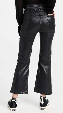 Deals 🎁 Rag & Bone Casey High Rise Ankle Flare 👖 Jeans 🧥 Coated Black 💯 -BAUM UND PFERDGARTEN SHOP ragbo4625040762 1661208686702 2 0. UX540 . QL90