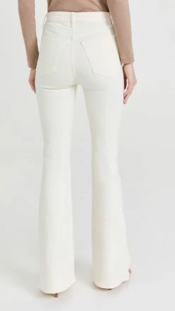 Flash Sale 🧨 Rag & Bone ICON Casey High-Rise Flare 👖 Jeans Ecru 🧨 -BAUM UND PFERDGARTEN SHOP ragbo4630330884 1649611463445 2 0. UX540 . QL90
