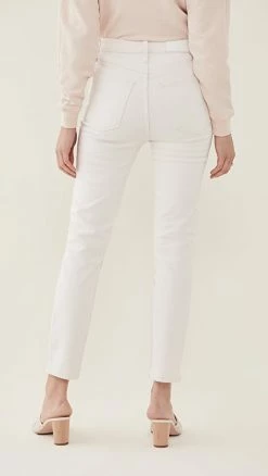 Best deal ✔️ RE/DONE 90s High Rise Comfort Stretch Ankle Crop 👖 Jeans Vintage White 😉 -BAUM UND PFERDGARTEN SHOP redon3048810461 q2 2 0. UX540 . QL90