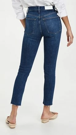 Budget 🧨 RE/DONE 90s High Rise 👖 Jeans Royal Fade 😍 -BAUM UND PFERDGARTEN SHOP redon306081d59b 1645816563362 2 0. UX540 . QL90