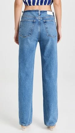 Flash Sale 😀 RE/DONE Raw Waist Loose Conversion 👖 Jeans Stoned Azul ⌛ -BAUM UND PFERDGARTEN SHOP redon307131d59f 1659382196963 2 0. UX540 . QL90